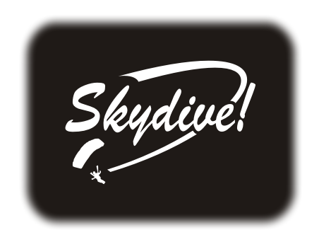 Skydive! window sticker